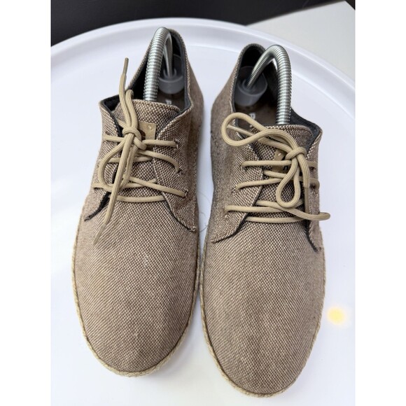 Patara Mens Nomad Canvas Lace Up Espadrille Shoes Cork Insoles EU 41 US 8 Beige main image 13